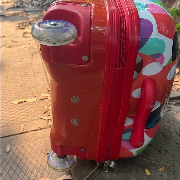 Heys Disney Minnie Mouse Kids Rolling Luggage - Multicolor. Excellent condition. - Picture 10 of 16